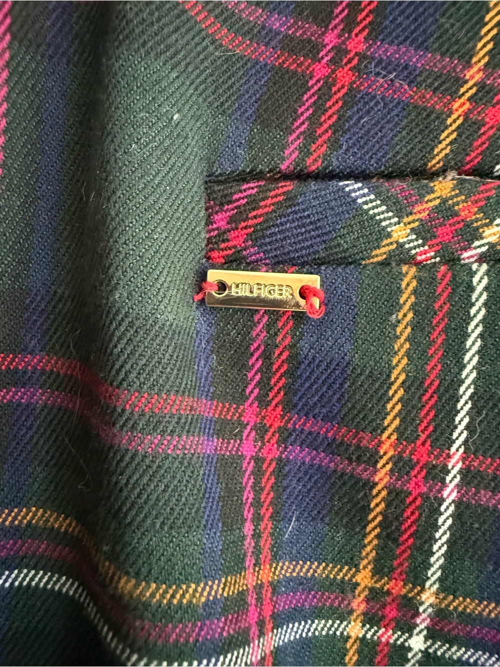Tommy Hilfiger Women’s Dress Pants with Multicolor Plaid